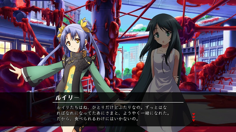 Nitro+爆裂：女主角梦幻格斗-游戏截图