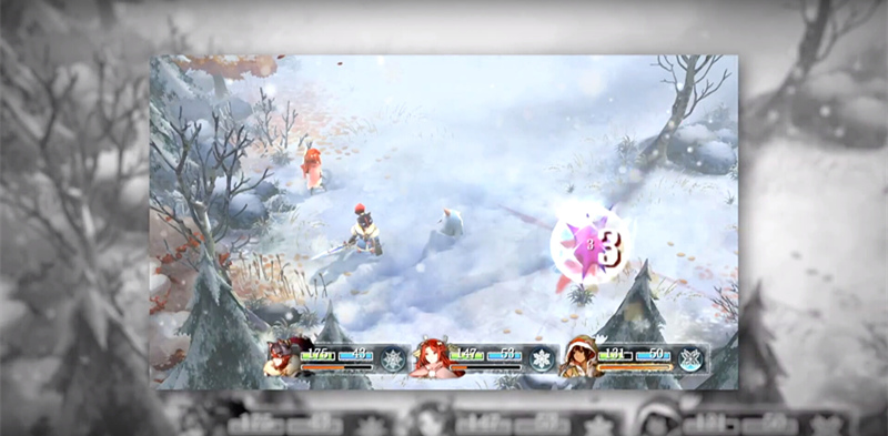 祭物与雪之刹那-游戏截图