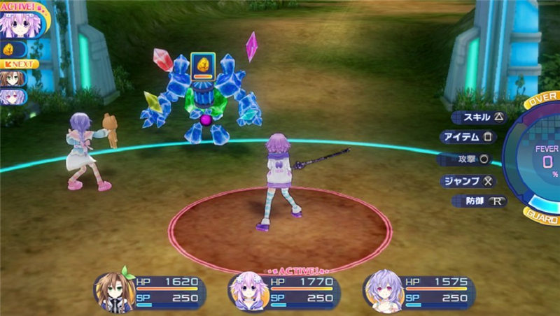 超次元大战 海王星VS世嘉硬件女孩 梦之合体SP-游戏截图