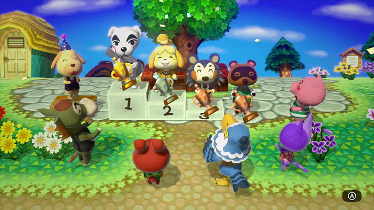 动物之森：amiibo节日-游戏截图